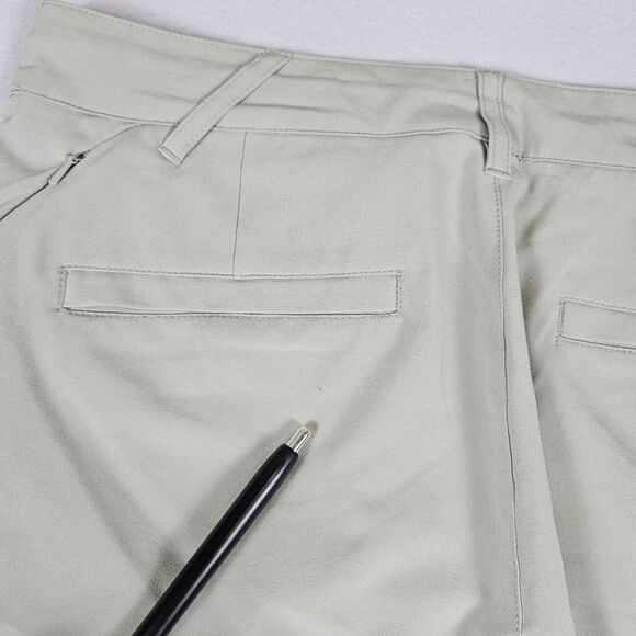 Normal Brand Hybrid Shorts Mens 31 Stretch Chino Performance 8" Zip Pocket Golf - Picture 10 of 15